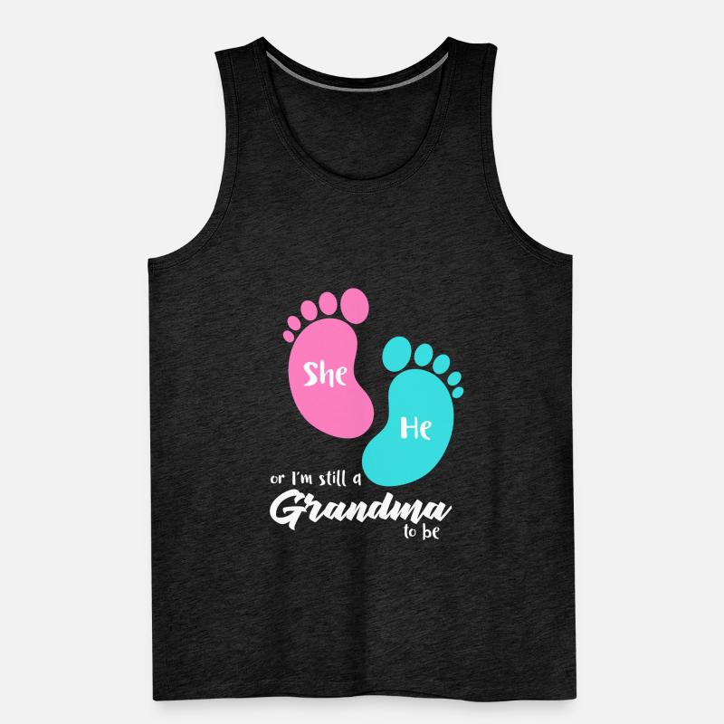 Er oder sie Oma zu sein Männer Premium Bio Tank Top