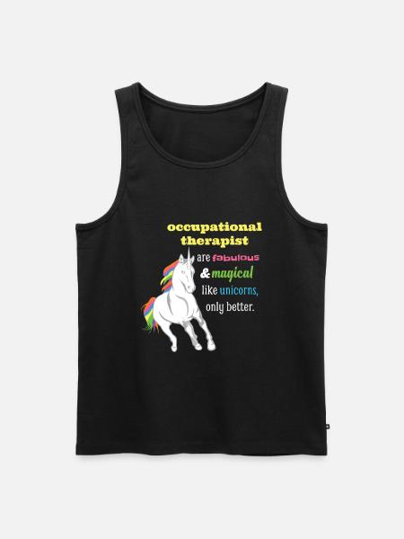 Occupational Therapist - Men's Premium Organic Tank Top - black