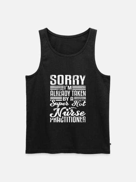 I'm Already Taken - Men's Premium Organic Tank Top - black