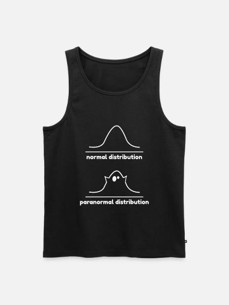 Paranormal Distribution - Men's Premium Organic Tank Top - black