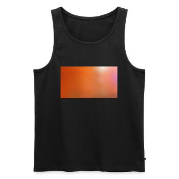 Herbst Winter Style 138 - Männer Premium Bio Tank Top - Schwarz - Vorne - Michal (187cm)