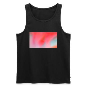 Spring break143 - Männer Premium Bio Tank Top - Schwarz - Vorne - AI Model Male 178 light (178cm)