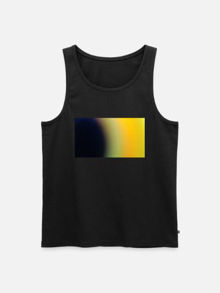 Black Sun 112 - Men's Premium Organic Tank Top - black