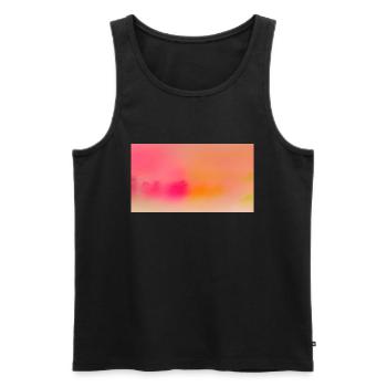 Hearts 19 - Männer Premium Bio Tank Top - Schwarz - Vorne - AI Model Male 178 light (178cm)
