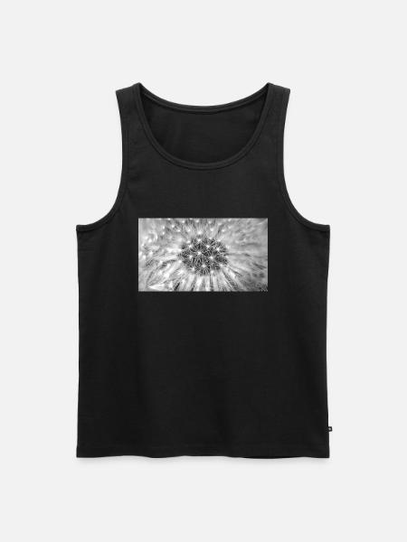 Dandelion, A731876 - Men's Premium Organic Tank Top - black