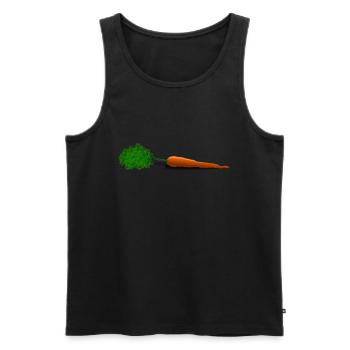 Moere - Männer Premium Bio Tank Top - Schwarz - Vorne - AI Model Male 178 light (178cm)