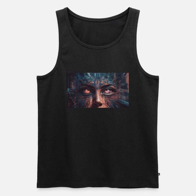 DMT Breakthrough - Männer Premium Bio Tank Top - Schwarz