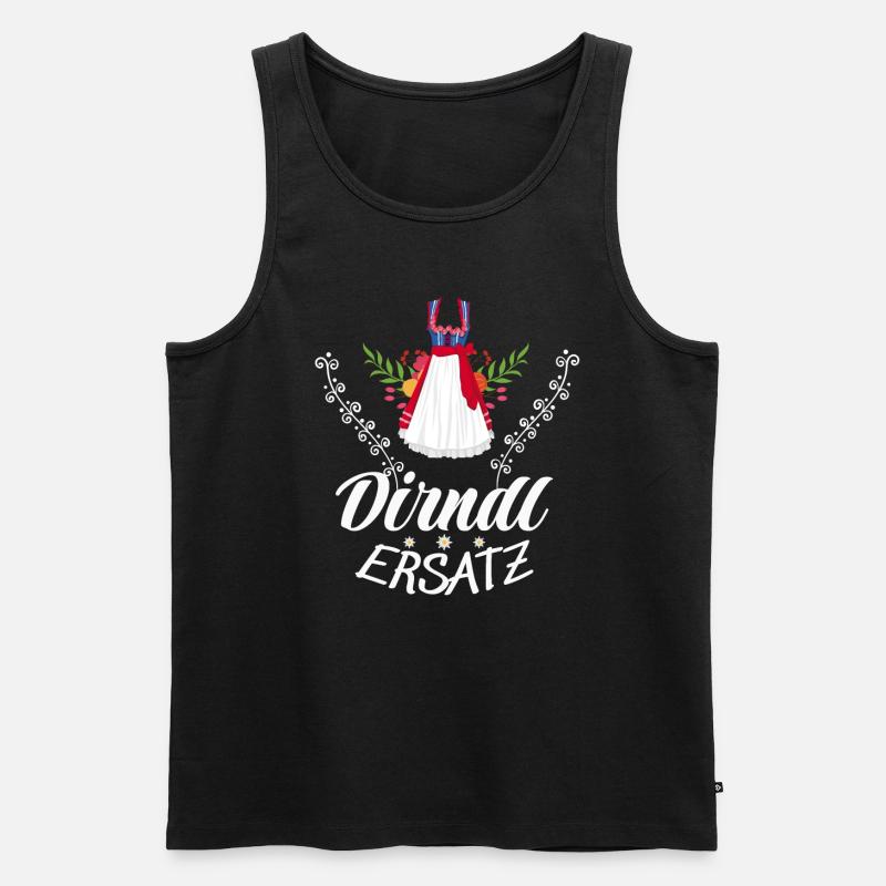 Dirndl Ersatz - Männer Premium Bio Tank Top - undefined