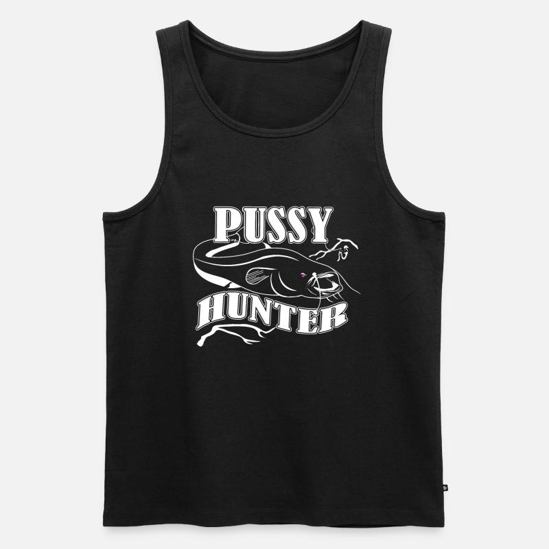 Welsjäger - Männer Premium Bio Tank Top - Schwarz