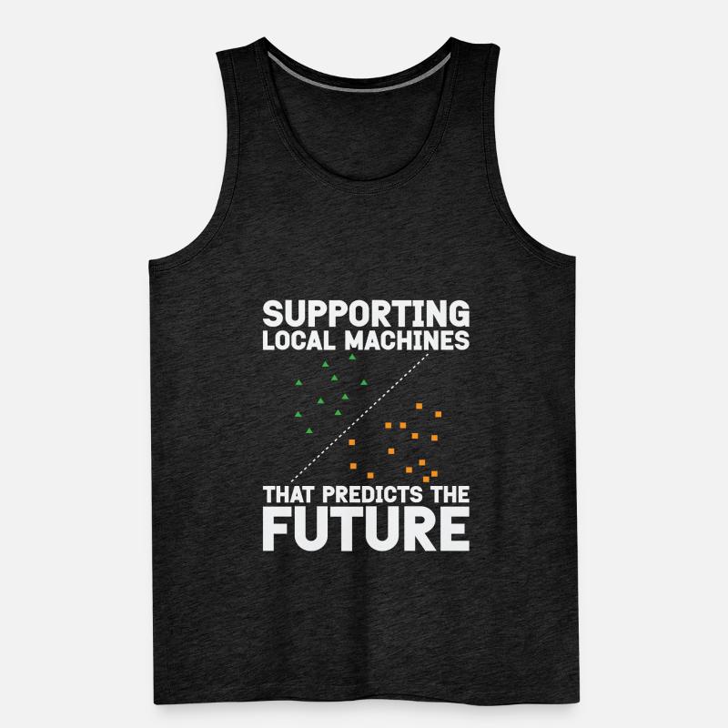 Support Vector Machines Programmierer Künstliche Männer Premium Bio Tank Top
