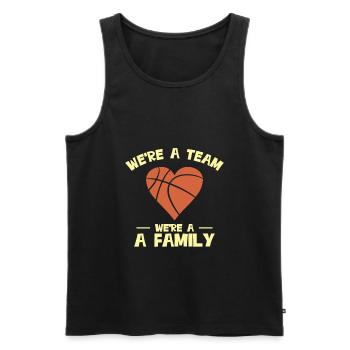 Sport Dad Vatertag Sport Team Fan Hobby - Männer Premium Bio Tank Top - Schwarz - Vorne - Michal (187cm)