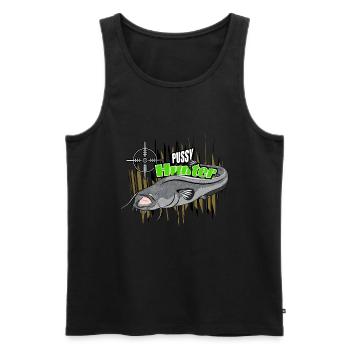 Welsjäger - Männer Premium Bio Tank Top - Schwarz - Vorne - Michal (187cm)