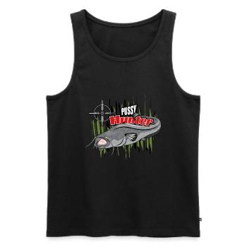 Welsjäger - Männer Premium Bio Tank Top - Schwarz - Vorne - Michal (187cm)
