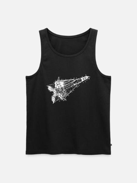 Soyuz Rocket - Men's Premium Organic Tank Top - black