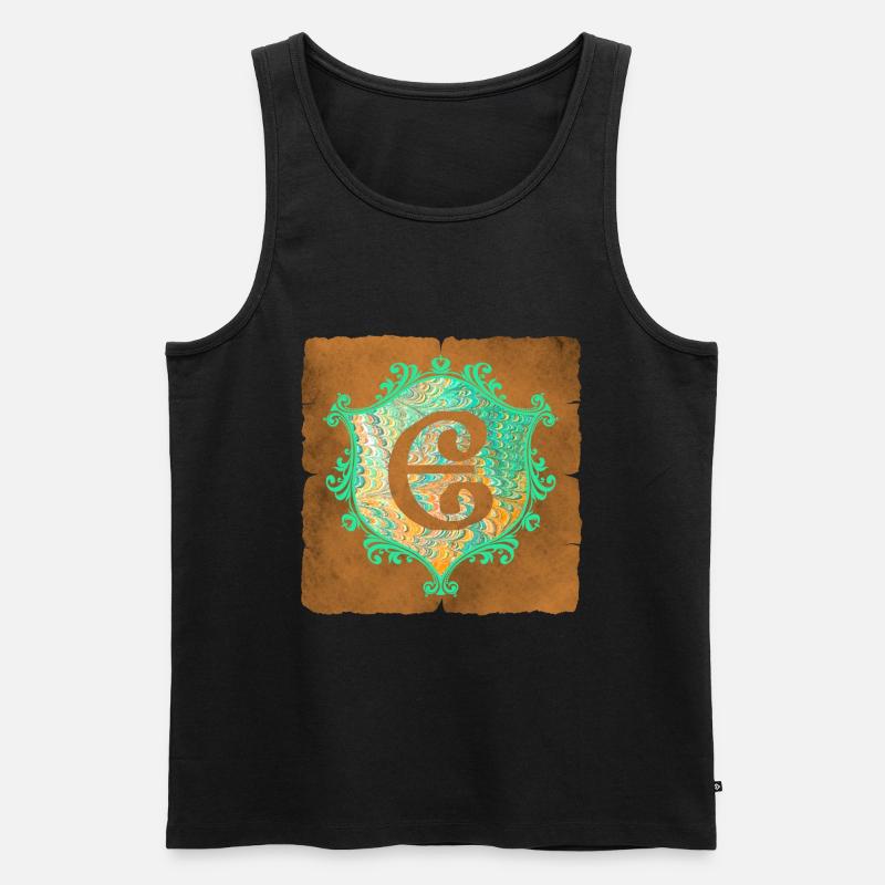e 36 e - Männer Premium Bio Tank Top - Schwarz