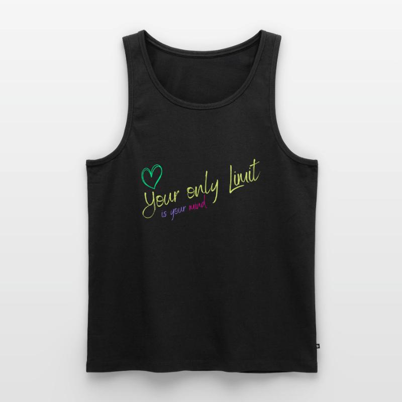 Motivation - without limits / no limits Men's Premium Organic Tank Top