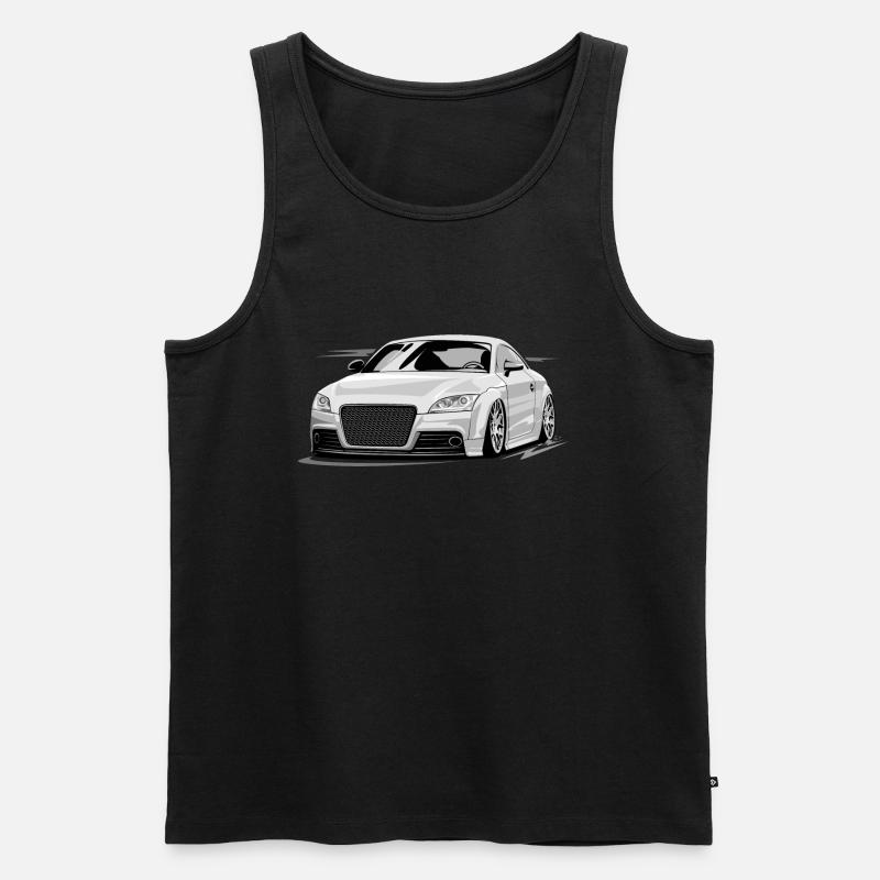 TT 8J RS Low Style - Männer Premium Bio Tank Top - Schwarz