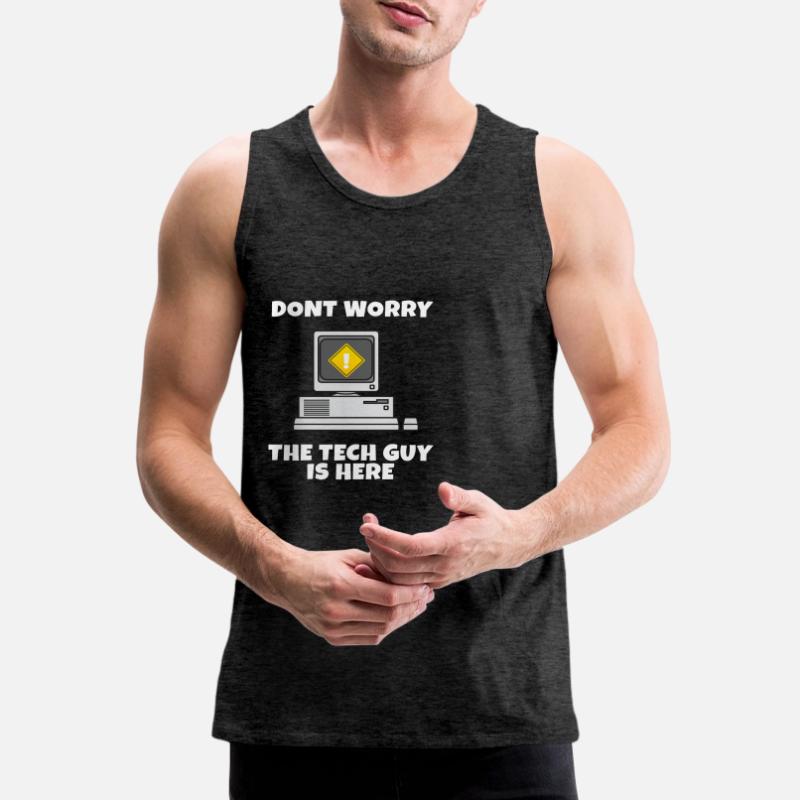 Run cmd | Computer Nerd | Webdesigner | CSS | Exe Männer Premium Bio Tank Top
