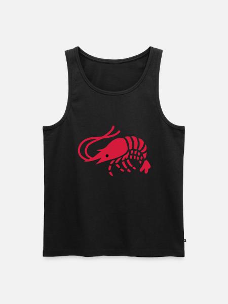 Shrimps - Men's Premium Organic Tank Top - black