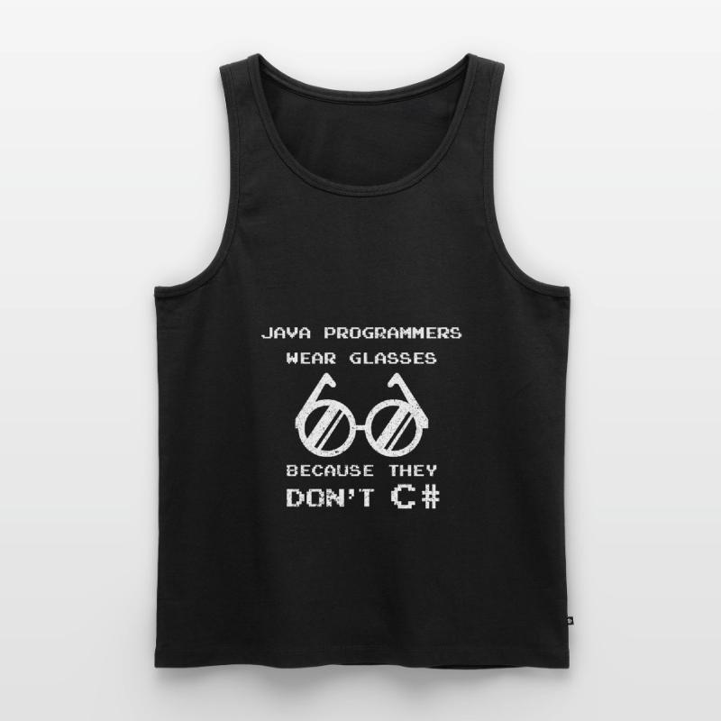 Code Codierung Coder Kodierung Informatiker Männer Premium Bio Tank Top