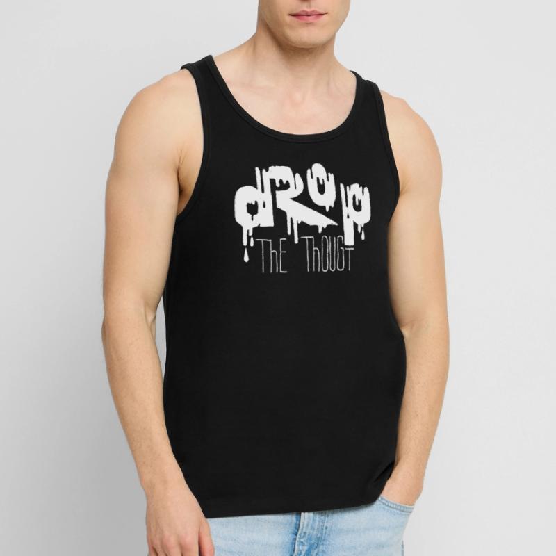 Deep Thoughts – Creative Design for Thinkers Men's Premium Organic Tank Top