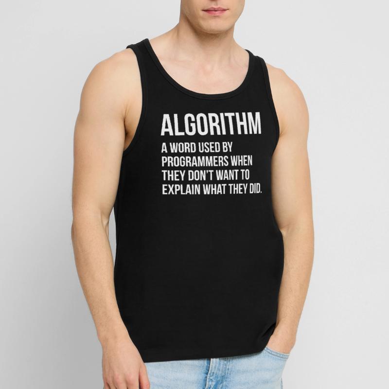 Algorithm Programming Informatic Geschenk Männer Premium Bio Tank Top