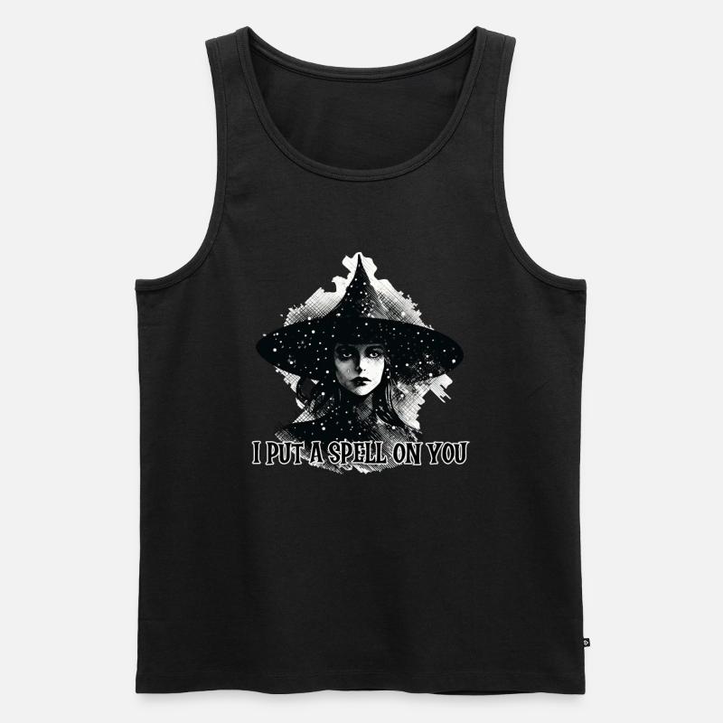 Hexe, ich habe dich verzaubert - Männer Premium Bio Tank Top - Schwarz