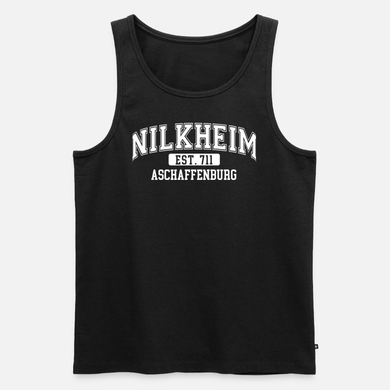 Nilkheim - Männer Premium Bio Tank Top - Schwarz