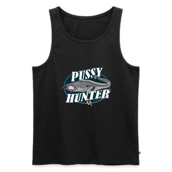Welsjäger - Männer Premium Bio Tank Top - Schwarz - Vorne - Michal (187cm)