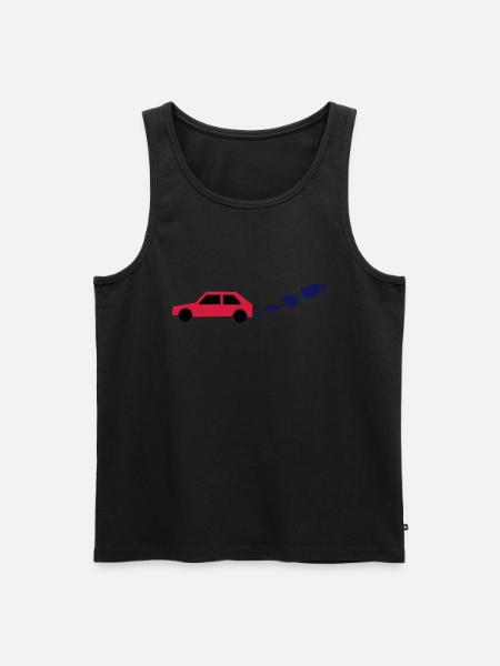 auto - Männer Premium Bio Tank Top - Schwarz