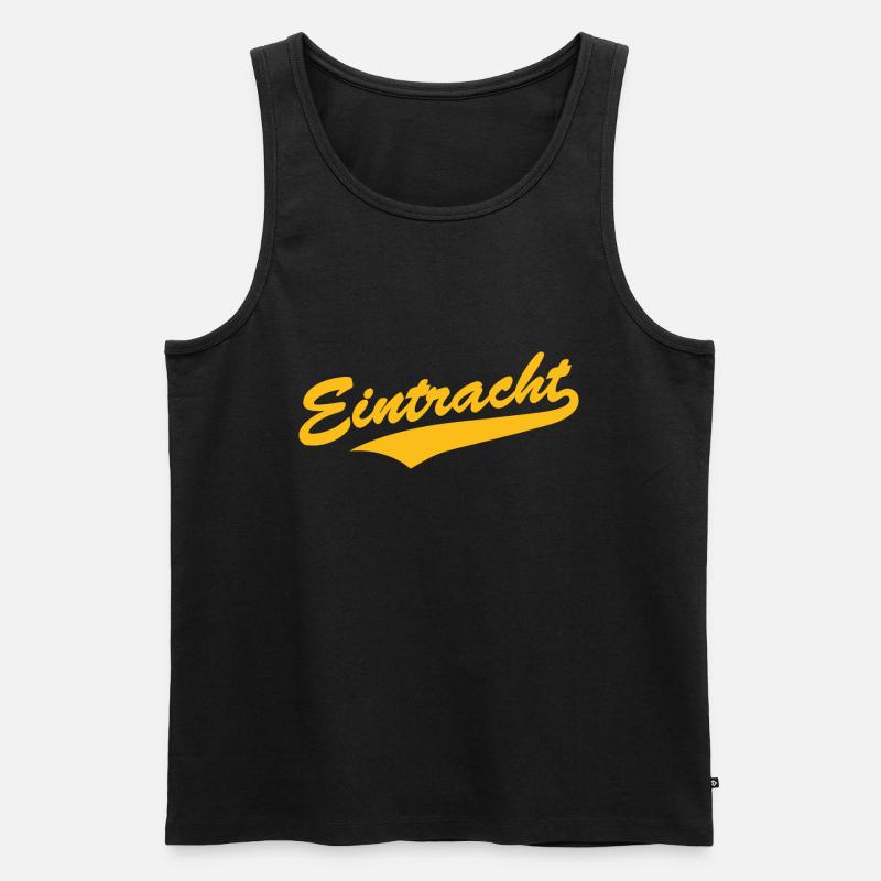 Eintracht Baseball-Style - Männer Premium Bio Tank Top - Schwarz
