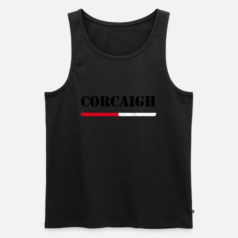Corgaigh (liège) - Débardeur bio Premium Homme - noir