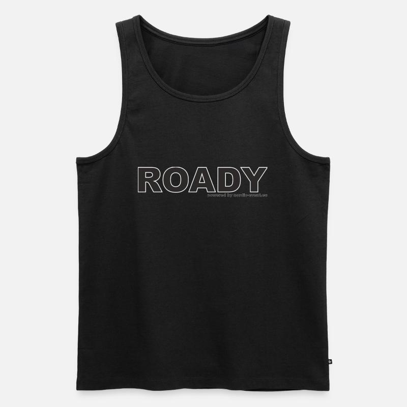 Roady 1 - Männer Premium Bio Tank Top - Schwarz