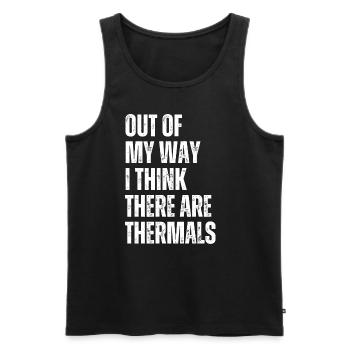 I believe there are thermal rc sailors - Men's Premium Organic Tank Top - black - Front - Michal (187cm)