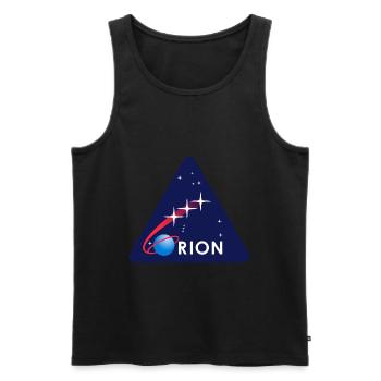 Orion SLS Exploration Mission 2 NASA - Débardeur bio Premium Homme - noir - Devant - AI Model Male 178 light (178cm)