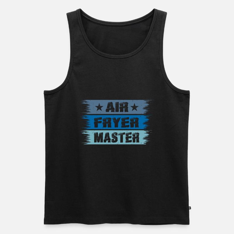 Heißluftfritteuse Master Culinary Crafts - Männer Premium Bio Tank Top - Schwarz