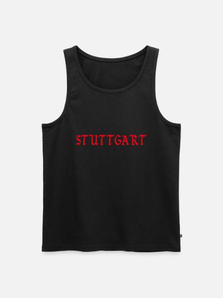 Stuttgart Old German - Men's Premium Organic Tank Top - black