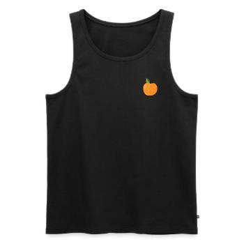 Apricot Fruit - Men's Premium Organic Tank Top - black - Front - AI Model Male 178 light (178cm)