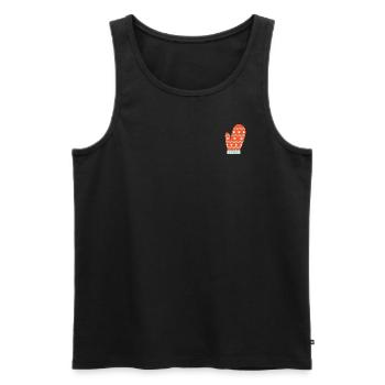 Jolly Élément de Noël - Débardeur bio Premium Homme - noir - Devant - Michal (187cm)