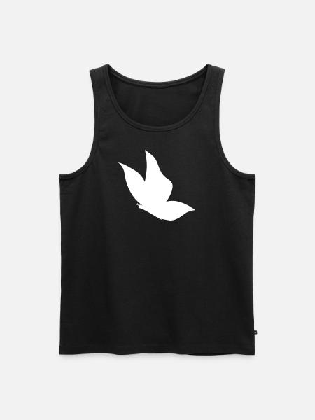 Papillon - Débardeur bio Premium Homme - noir