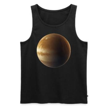 Planet Venus - Männer Premium Bio Tank Top - Schwarz - Vorne - Michal (187cm)