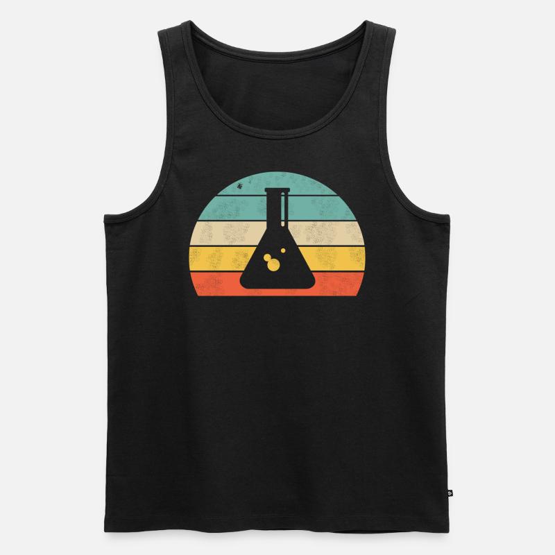 Laborant - Männer Premium Bio Tank Top - Schwarz