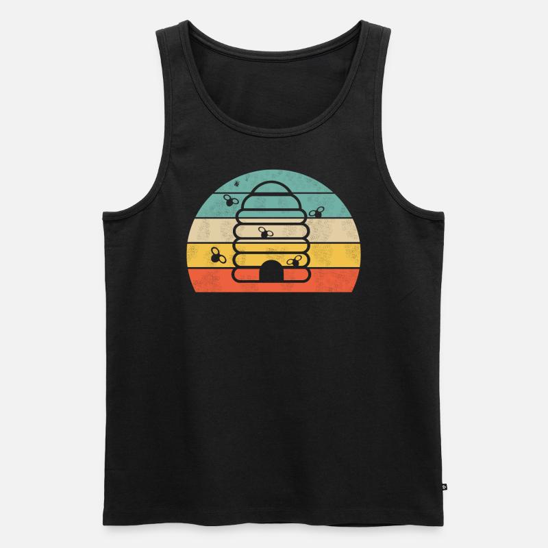 Imker - Männer Premium Bio Tank Top - Schwarz