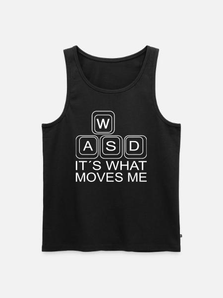 Gaming Retro Geschenkidee - Männer Premium Bio Tank Top - Schwarz