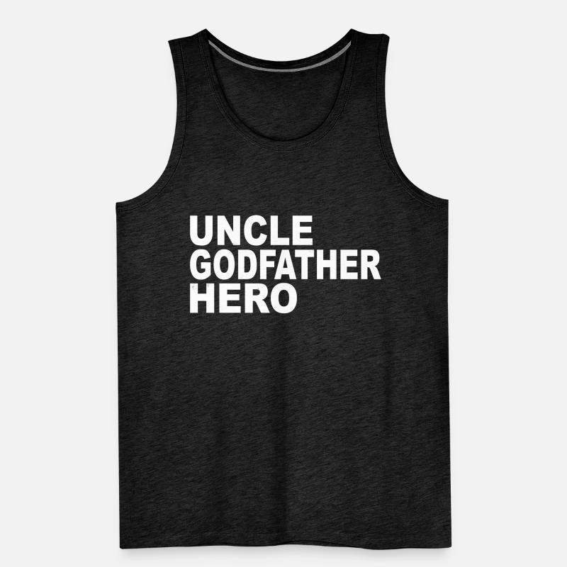 Onkel Neffe Nichte Geschenkidee Spruch Männer Premium Bio Tank Top