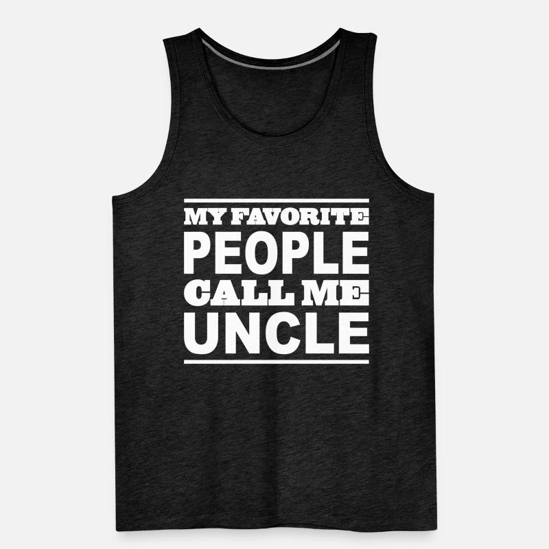 Onkel Neffe Nichte Geschenkidee Spruch Männer Premium Bio Tank Top