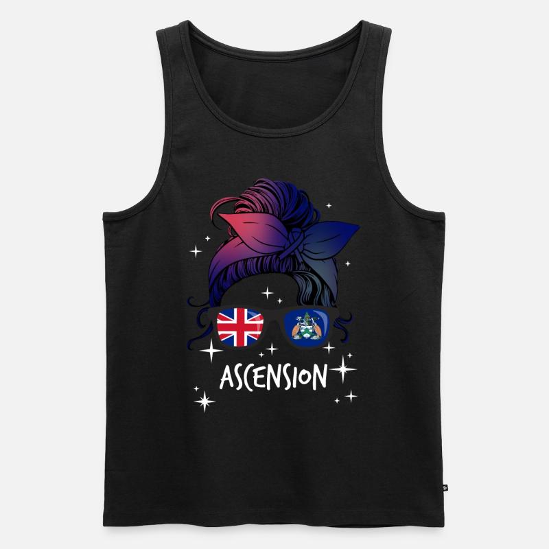 Ascension - Männer Premium Bio Tank Top - Schwarz