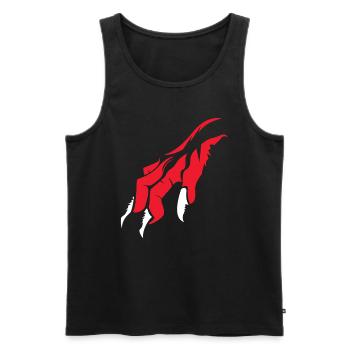 Creepy Monster Hands Claw Horror Scary Halloween - Männer Premium Bio Tank Top - Schwarz - Vorne - Michal (187cm)