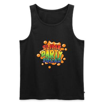 Slime Squad Slime Kid Buntes Schleimhandwerk - Männer Premium Bio Tank Top - Schwarz - Vorne - AI Model Male 178 light (178cm)
