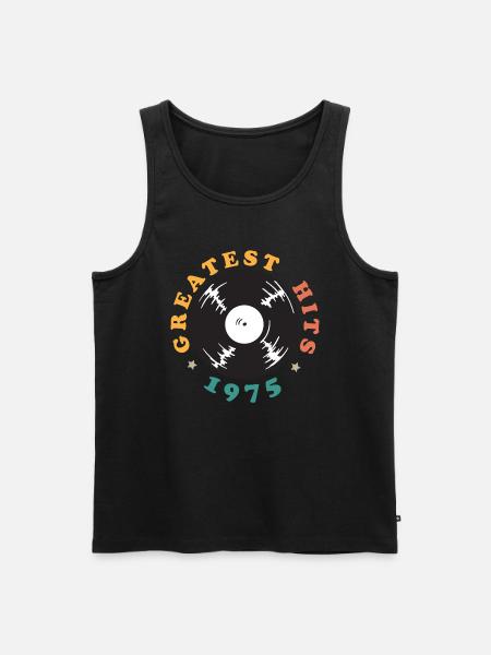 Millésime 1975 - Débardeur bio Premium Homme - noir